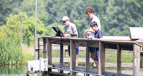 The Wolf Lake Fish Hatchery
